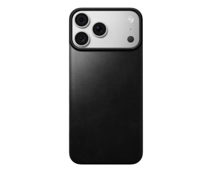 Etui / obudowa na smartfona Nomad Magnetic Leather Back iPhone 18 Pro / 17 Pro MagSafe (black)